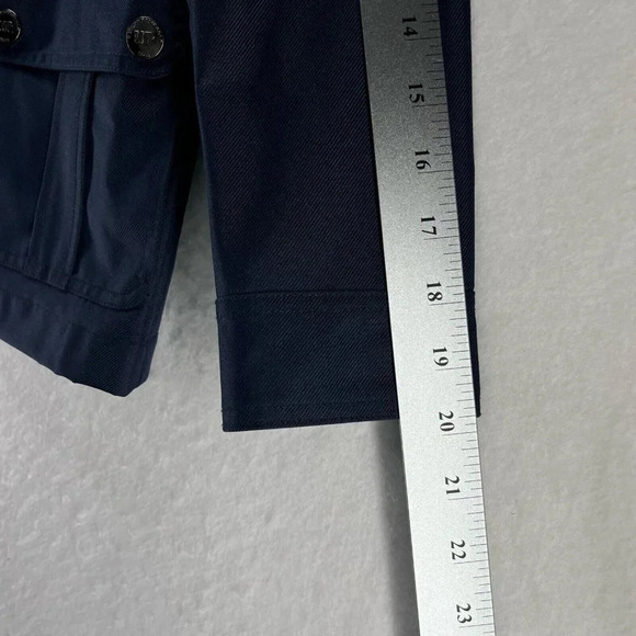 Urban Republic Jacket Boys Size 8 Utility Hoodie Full Zip Snap Long Sleeve Blue - Picture 13 of 13